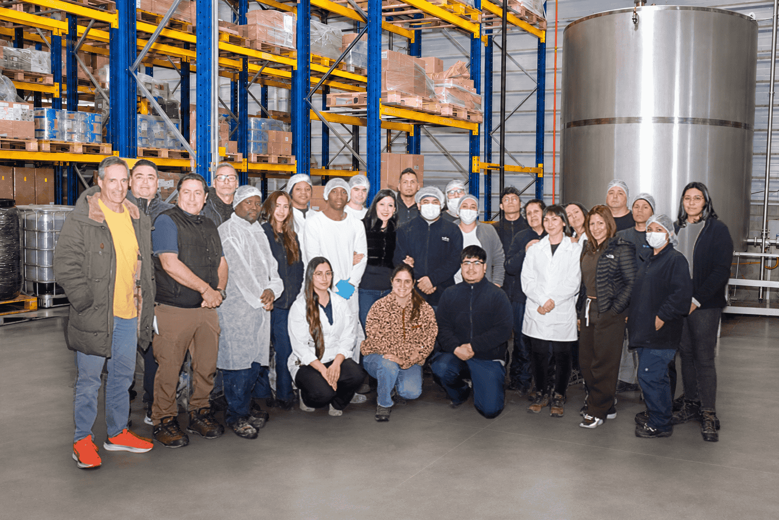Planta de producción de alimentos