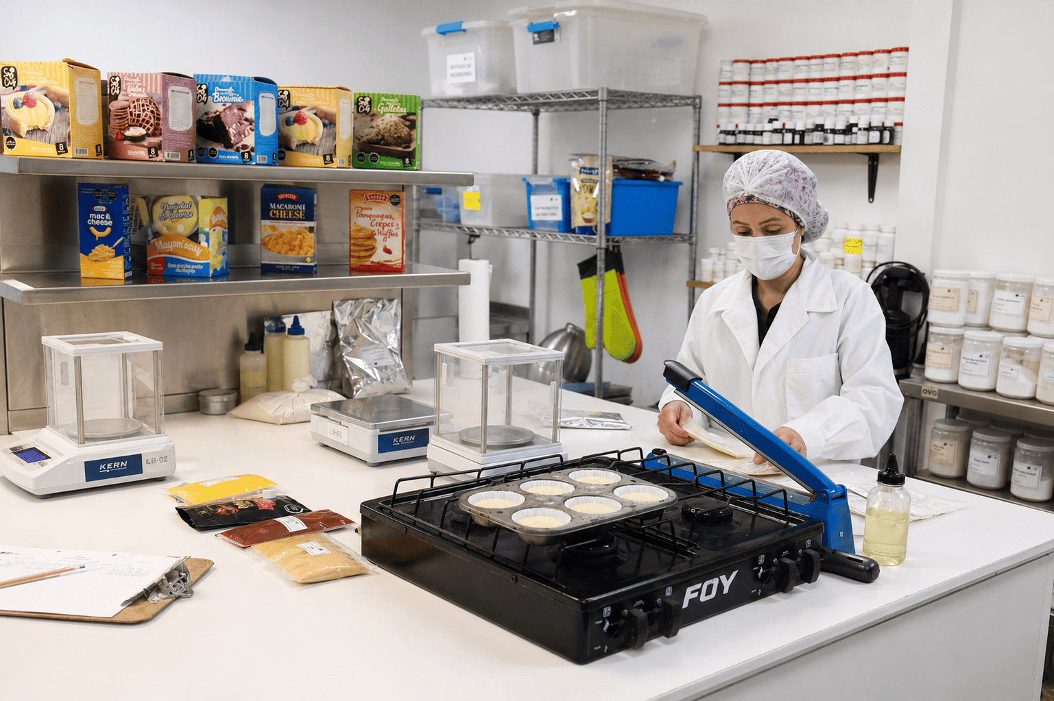 Laboratorio I+D alimentario